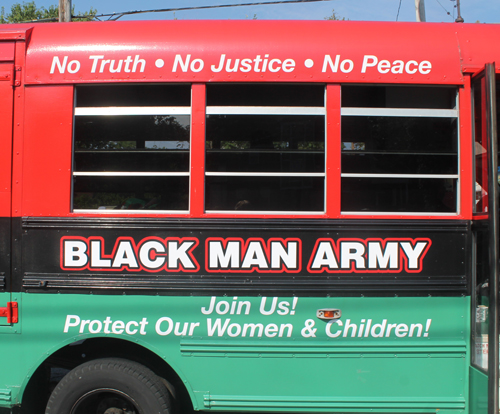 Marching in the 38th annual Glenville Community Parade