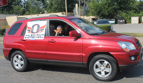 Marching in the 38th annual Glenville Community Parade