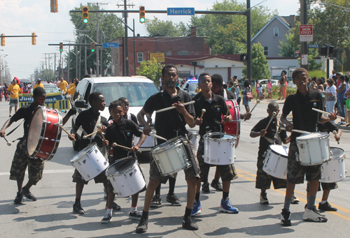 Drummers at Glenville Parade