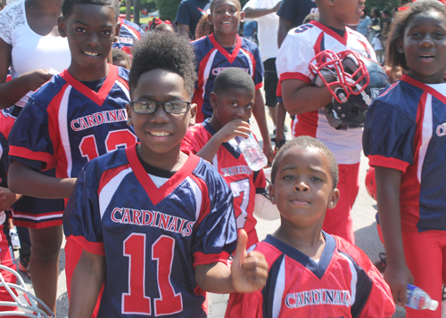 Cardinals at Glenville Parade