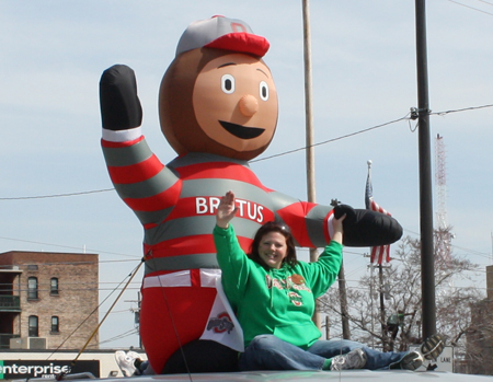 Ohio State's Brutus Buckeye