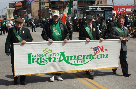 West Side Irish American Club banner