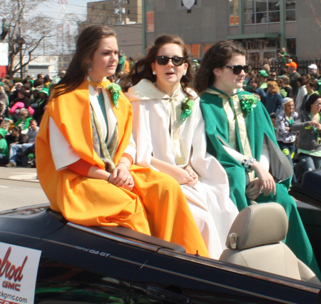 West Side Irish American Club Queen's Court