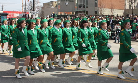 West Side Irish American Club Ladies Drill Team