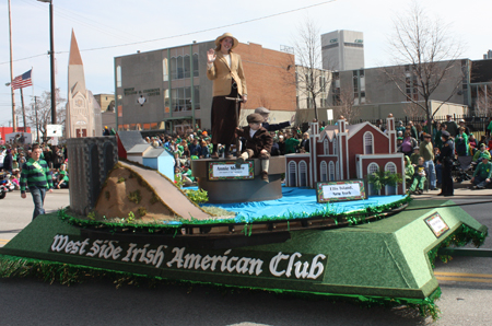 West Side Irish American Club Float