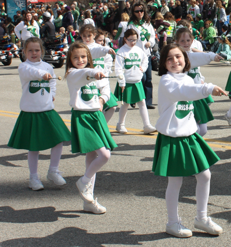 West Side Irish American Club Majorettes