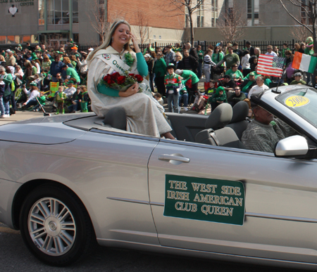 West Side Irish American Club Queen Caitlin Mackin