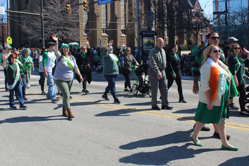 Irish American Club East Side at the 2022 St. Patrick's Day Parade