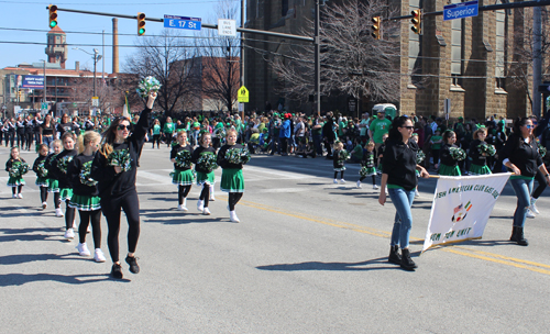 Pom Poms Irish American Club East Side at the 2022 St. Patrick's Day Parade