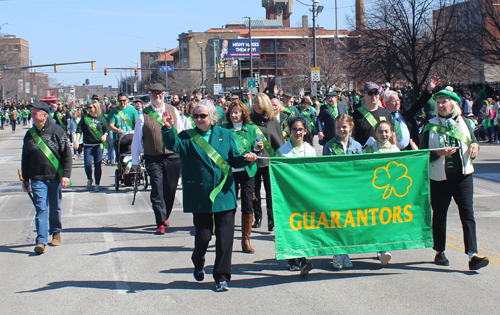 Guarantors at Cleveland St. Patrick's Day Parade 2022