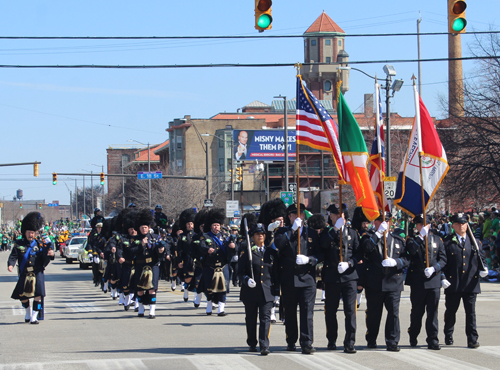 Cleveland Police at Cleveland St. Patrick's Day Parade 2022