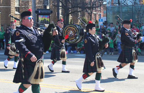 Cleveland Firefighters at Cleveland St. Patrick's Day Parade 2022