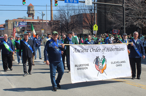 Bluestone Hibernians at Cleveland St. Patrick's Day Parade 2022