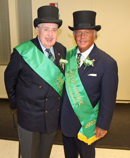 Grand Marshals (2020) Tom Scanlon and (2022) Tom McManamon Jr.