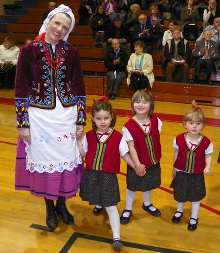 Traditional Polish Costumes at Cleveland Ohio event