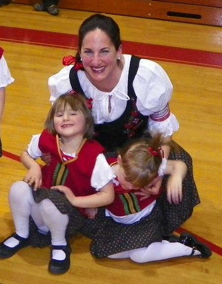 Traditional Polish Costumes at Cleveland Ohio event