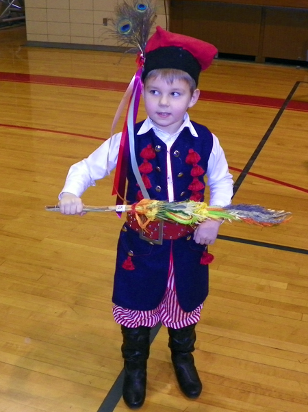 Traditional Polish Costumes at Cleveland Ohio event