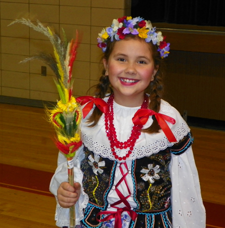 Traditional Polish Costumes at Cleveland Ohio event