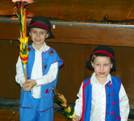 Traditional Polish Costumes at Cleveland Ohio event