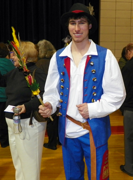 Traditional Polish Costumes at Cleveland Ohio event