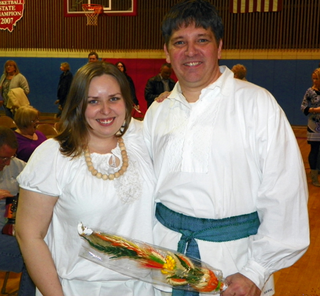 Traditional Polish Costumes at Cleveland Ohio event