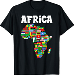 Africa Map T-shirt