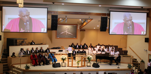 video of Rev. Dr. Otis Moss Jr. served as the Invocation