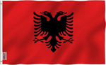 3x5 Foot Albania Flag