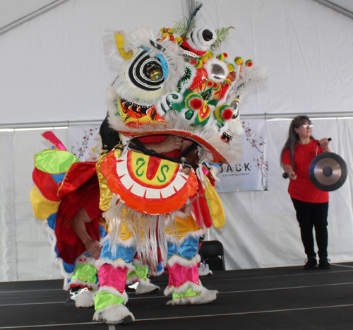 Kwan Family Lion Dance at Cleveland Asian Festival