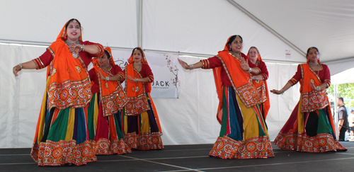 PoonamDance Indian Dance Group from Toledo Ohio performed an Indian dance at the 2024 Cleveland Asian Festival