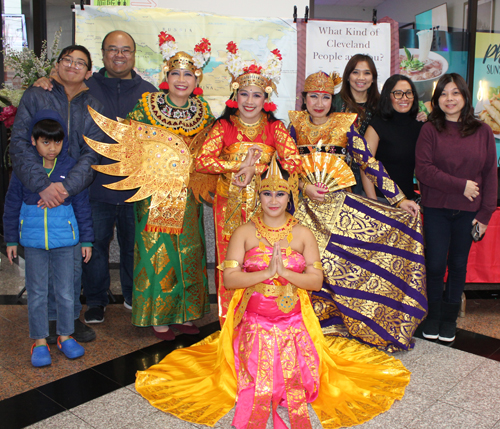 Indonesia Balinese Dancers and Community Members