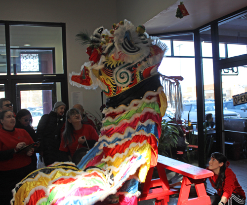 Kwan Family Lion Dance team bringing luck to Pho Sunshine