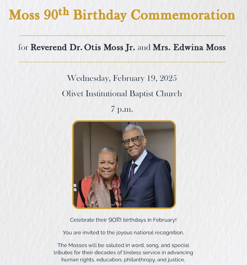 Otis Moss birthday