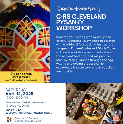 Rusyn Pysanky event