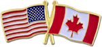 US-Canada Lapel Pin