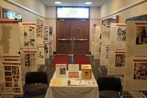 Eucharistic Miracles of the World display at St. Greg's