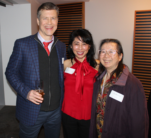 Mark Priemer, Loung Ung and Chia Min-Chen