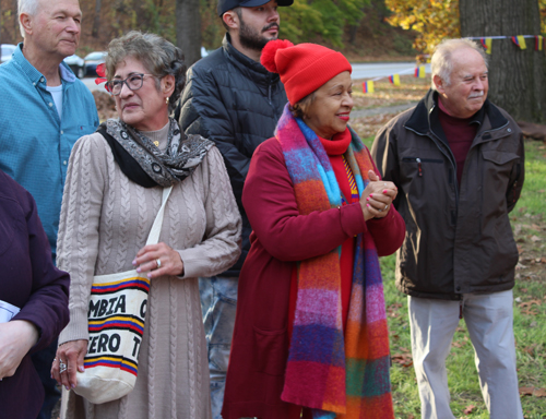 Colombian Garden attendee honored