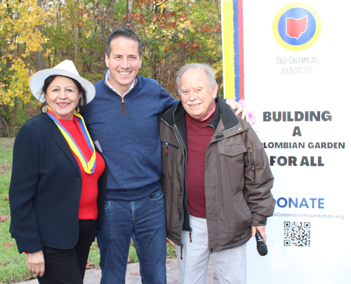 Rosa Briola Posing with Senator-elect Bernie Moreno