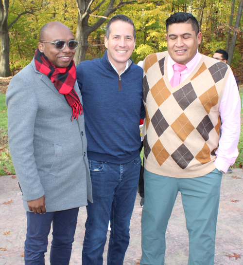 Posing with Senator-elect Bernie Moreno and Consul Angulo