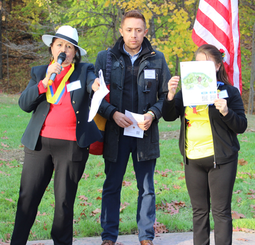 Rosa Briola, Ivan Cerquera and Alby Glassmeyer