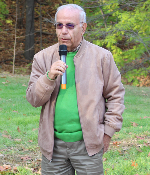 Dr. Wael Khoury, president of the Cleveland Cultural Gardens Federation 