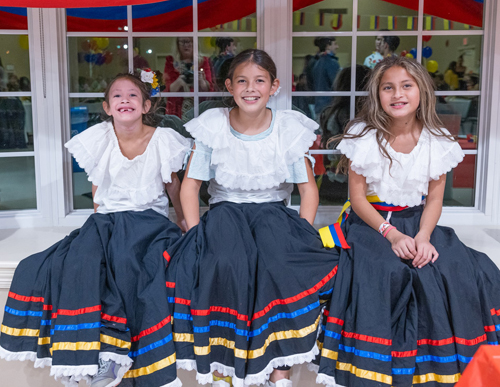 People at Ohio Colombian Foundation Fundraising Carnival for the Colombian Cultural Garden