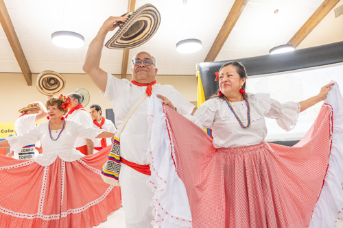 Traditional dances at Ohio Colombian Foundation Fundraising Carnival for the Colombian Cultural Garden