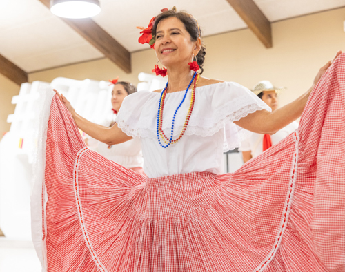 Traditional dances at Ohio Colombian Foundation Fundraising Carnival for the Colombian Cultural Garden