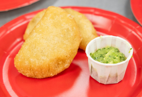 Food at Ohio Colombian Foundation Fundraising Carnival for the Colombian Cultural Garden