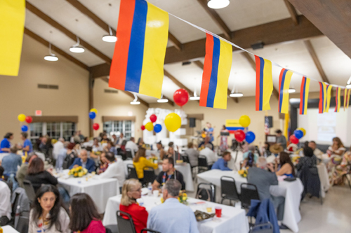 People at Ohio Colombian Foundation Fundraising Carnival for the Colombian Cultural Garden