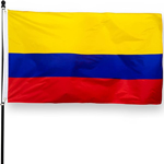 Colombia Flag 3x5 Ft