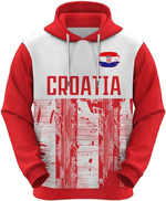 Custom Croatia Soccer Hoodie