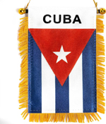 Cuba Hanging Flag